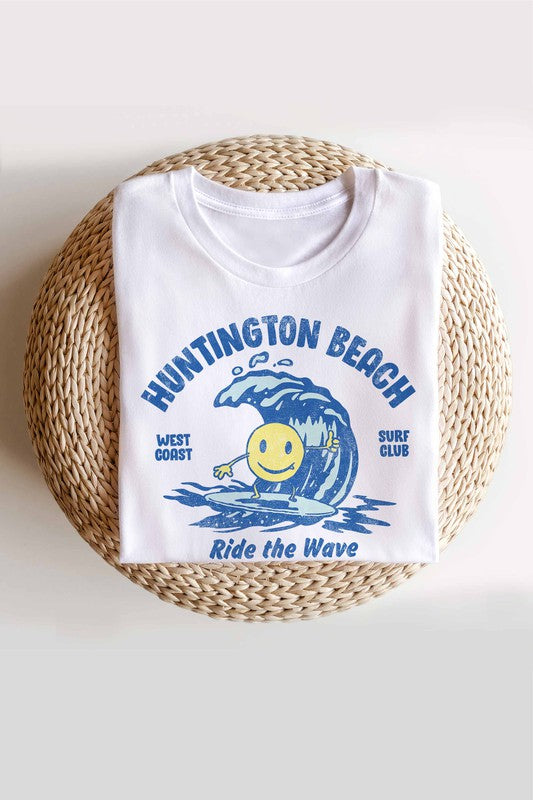 Huntington Beach Plus Size Graphic T-Shirt.