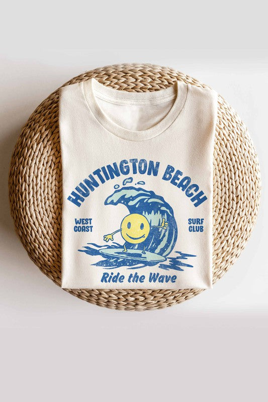 Huntington Beach Plus Size Graphic T-Shirt.