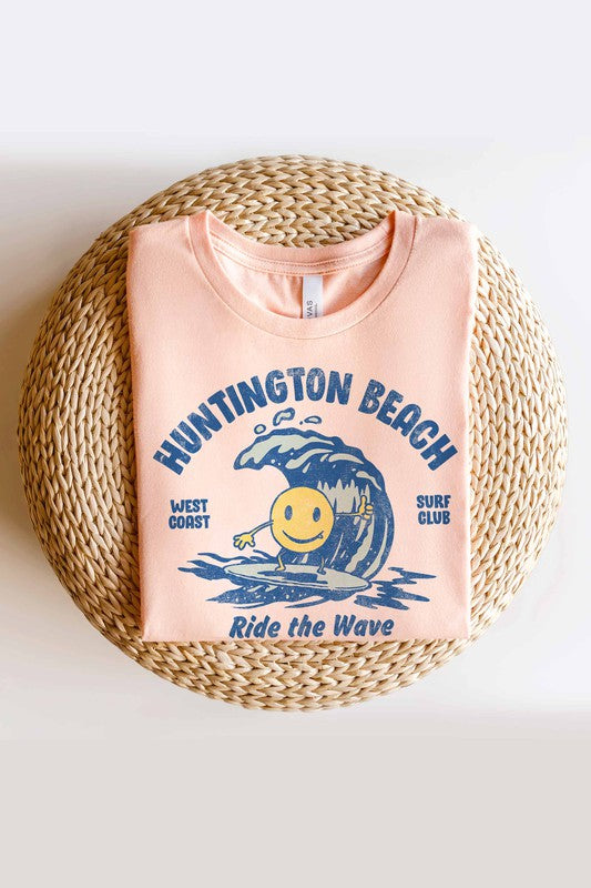 Huntington Beach Plus Size Graphic T-Shirt.