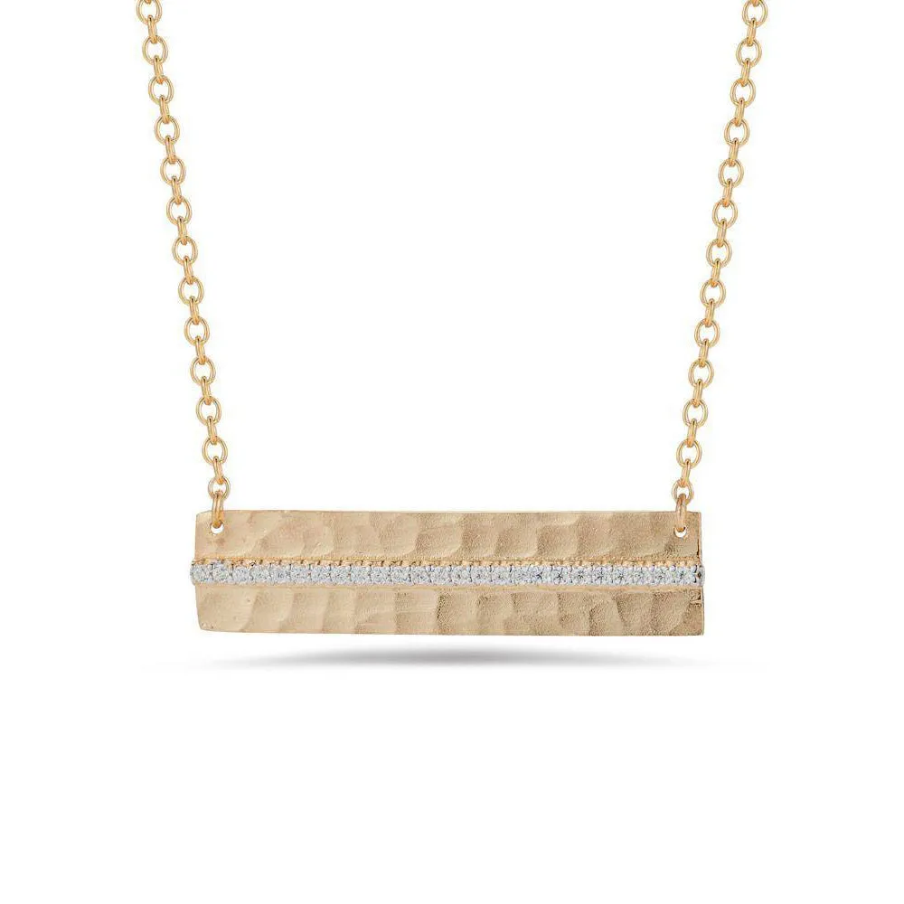 Reiss Diamond Bar Necklace - Elegant Jewelry Piece