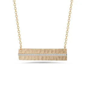 Reiss Diamond Bar Necklace - Elegant Jewelry Piece