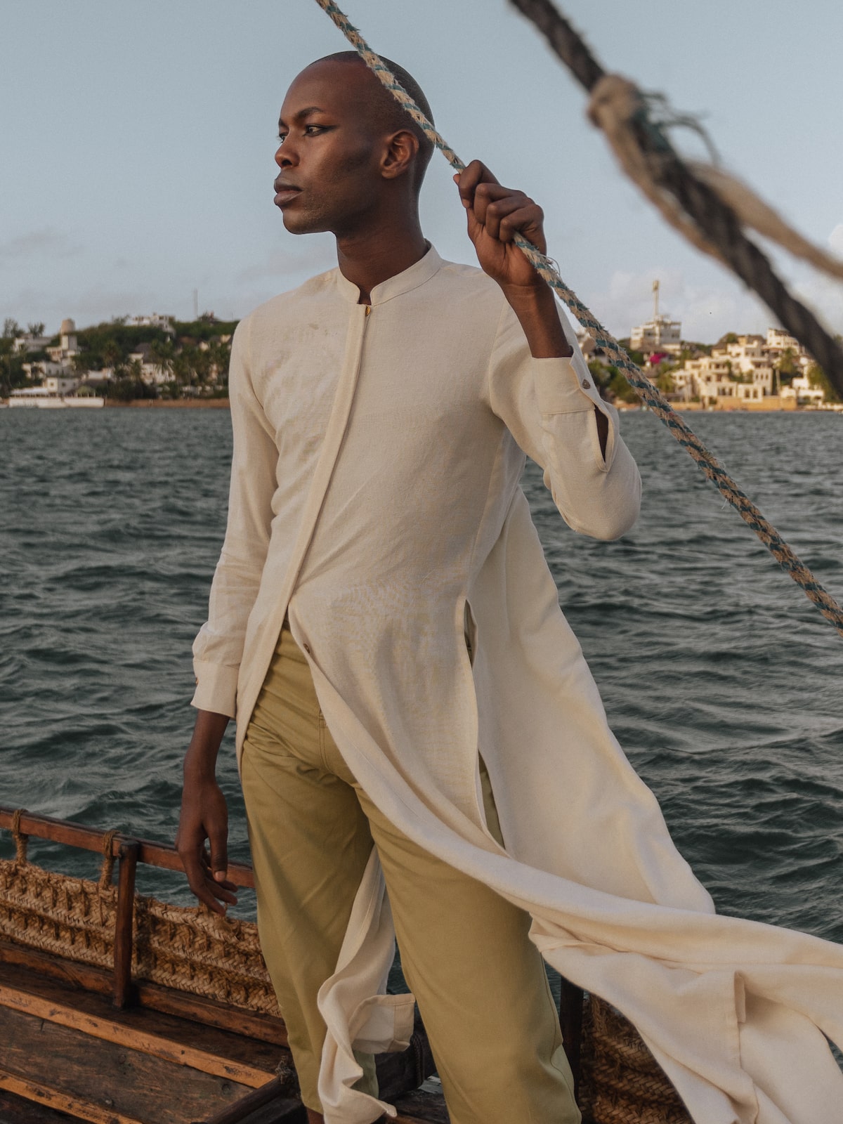 Kanzu Shirt - African Inspired Traditional Men's Clothing