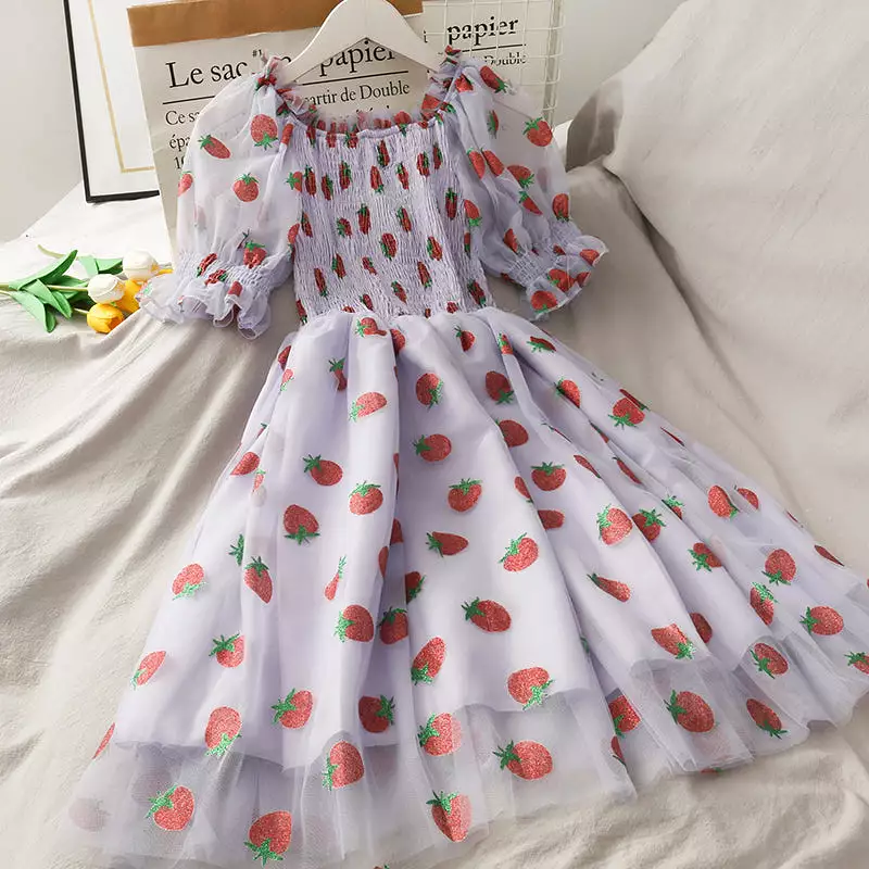 Kawaii Strawberry Dress - AD210007 - Cute Strawberry Dress, Buy Now!