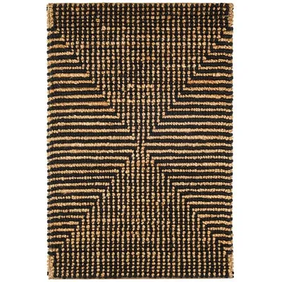 Kelan Black Jute Rug - 2'x3' (Google SEO)