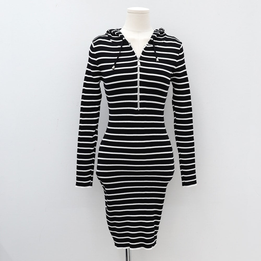 Knit Hoodie Dress, IM10