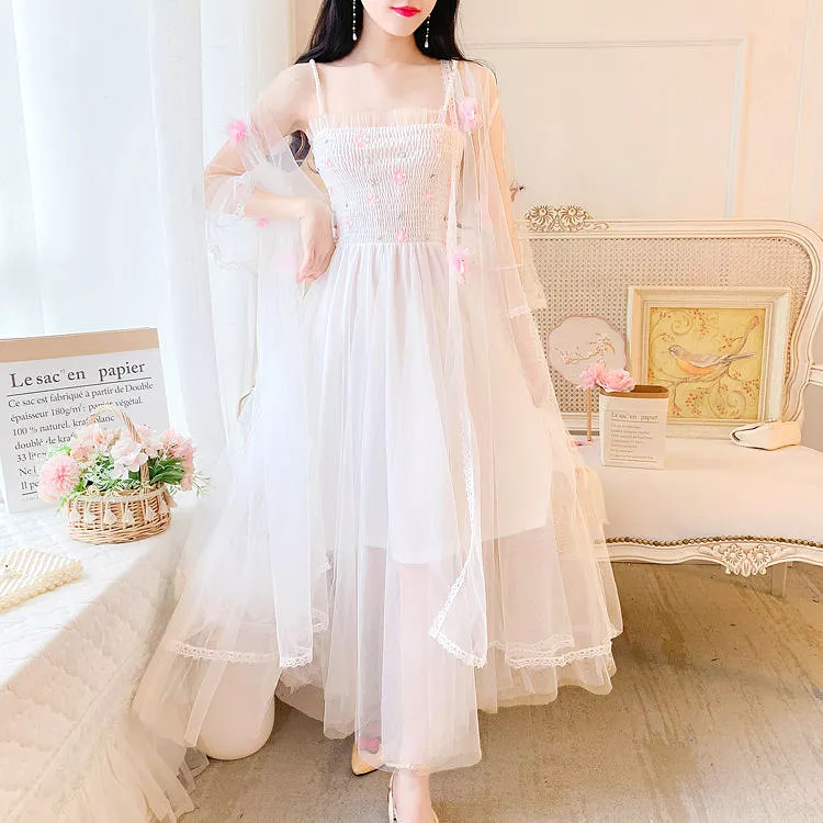 Lace flower dress - AD210202