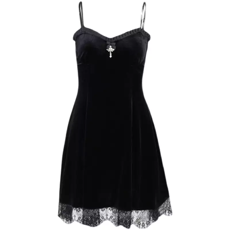 Lace Slip Dress AD210161 - Shop Now!