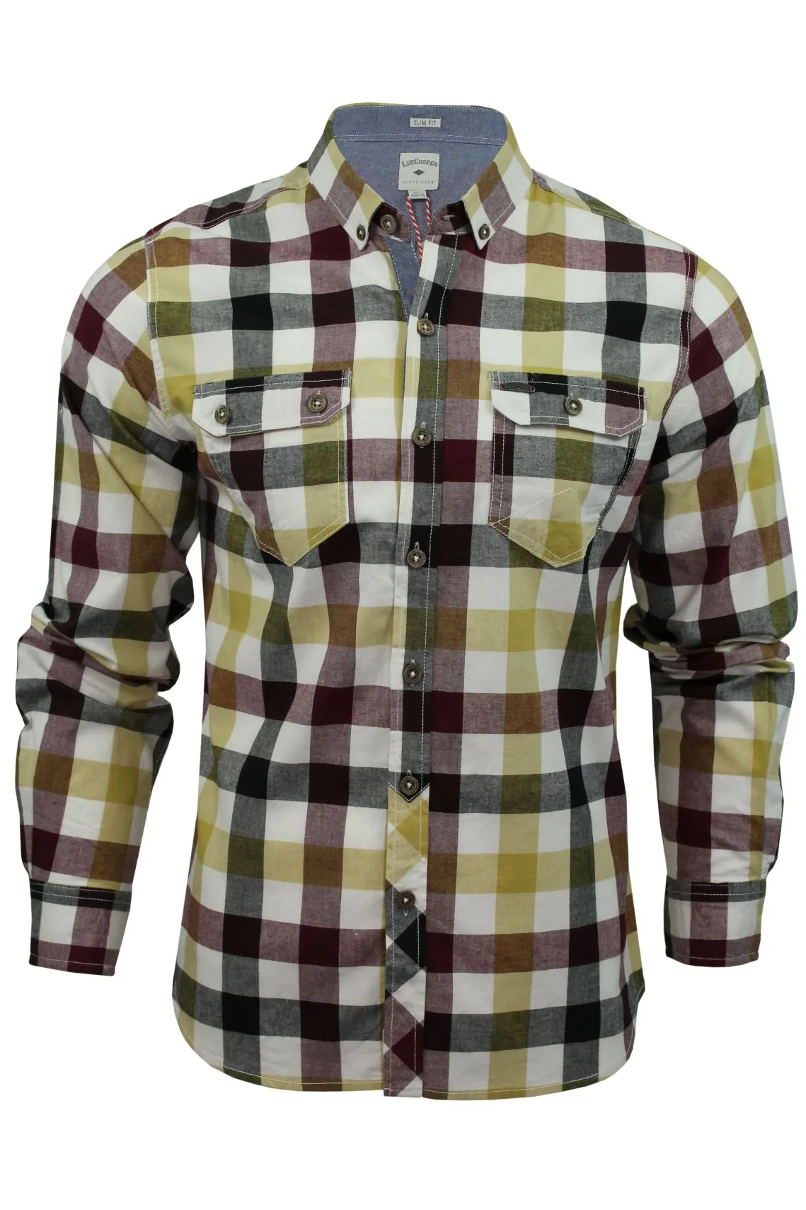 Lee Cooper 'Hadleigh' Long Sleeved Check Shirt