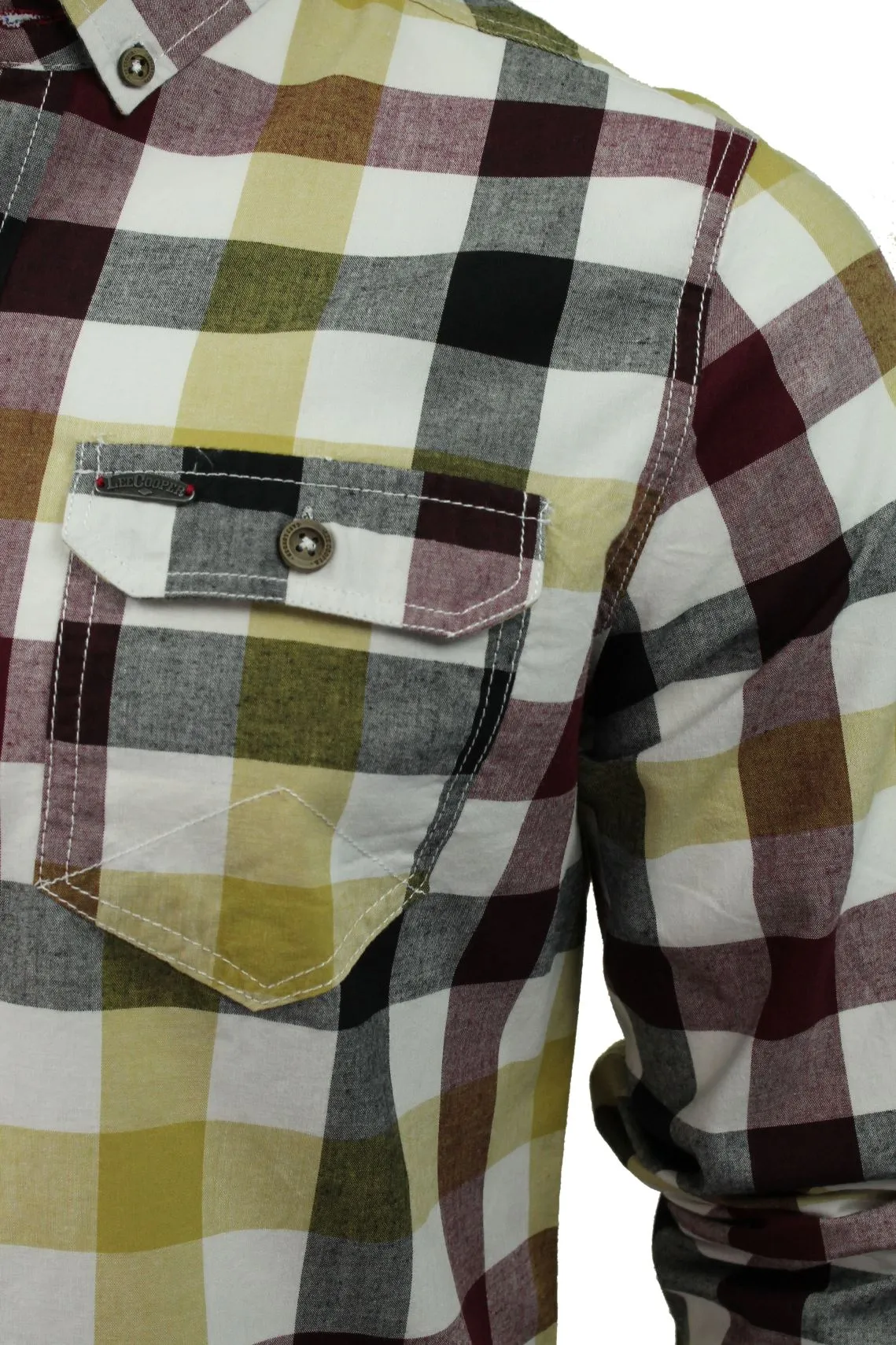 Lee Cooper 'Hadleigh' Long Sleeved Check Shirt