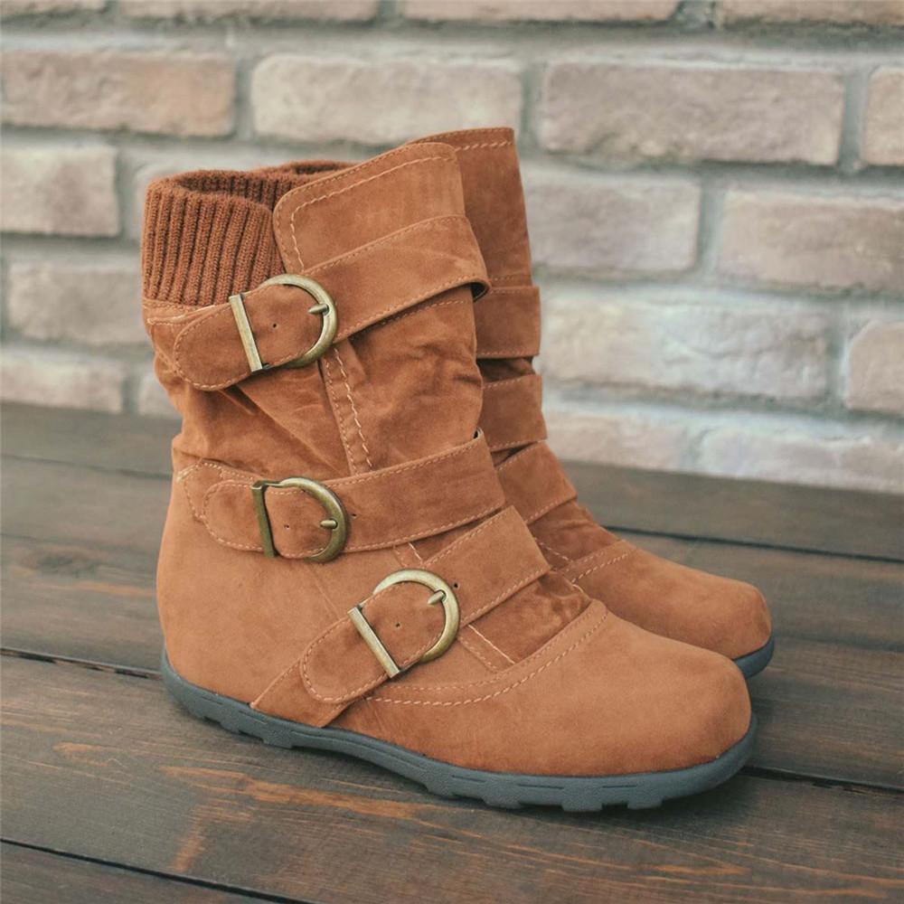 Libiyi Winter Boots - Mid-Calf Length