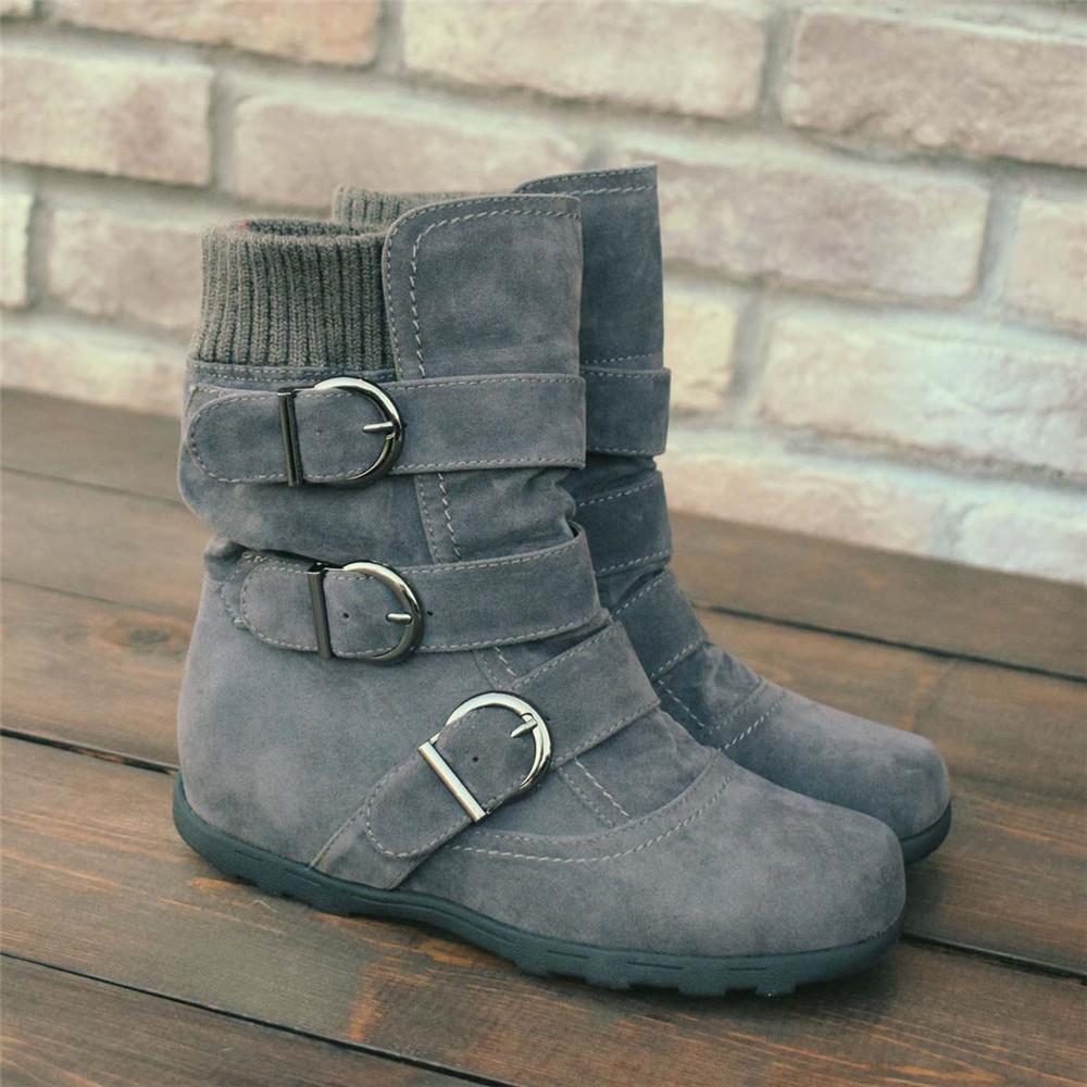 Libiyi Winter Boots - Mid-Calf Length