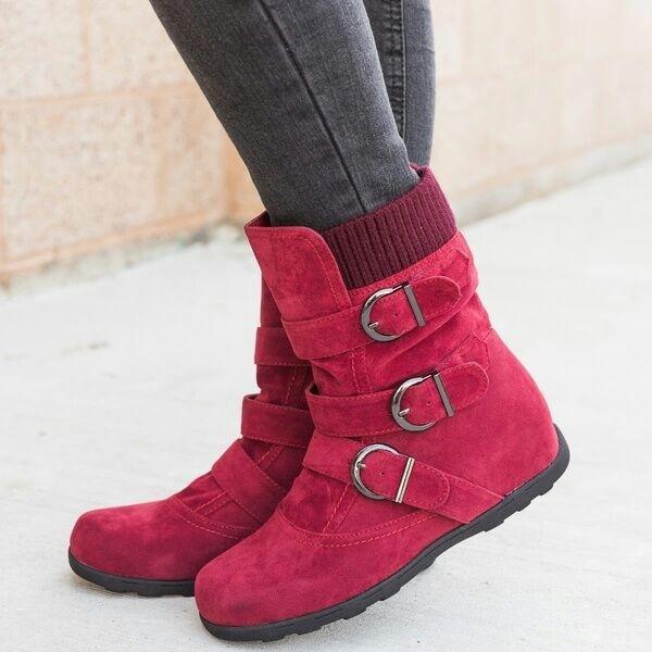 Libiyi Winter Boots - Mid-Calf Length