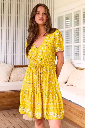 Lolana Mini Dress - Sunshine Daisy Collection - Buy Now!