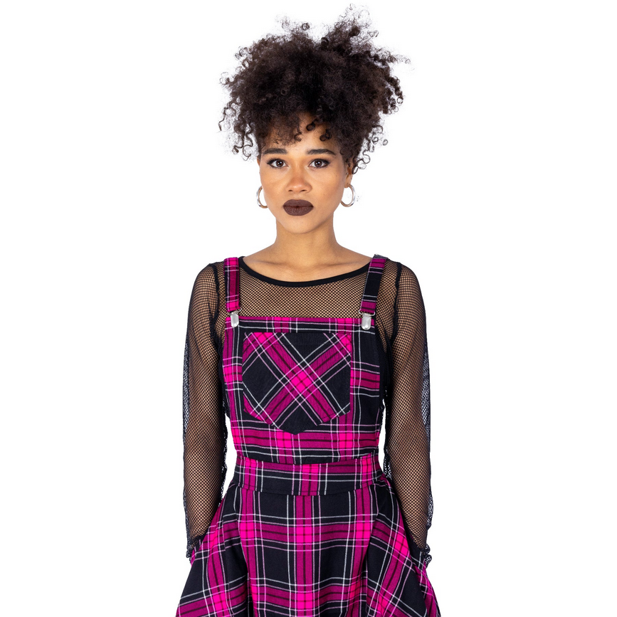 Maeve Pinafore - Dark Pink Check for Improved Google Ranking.