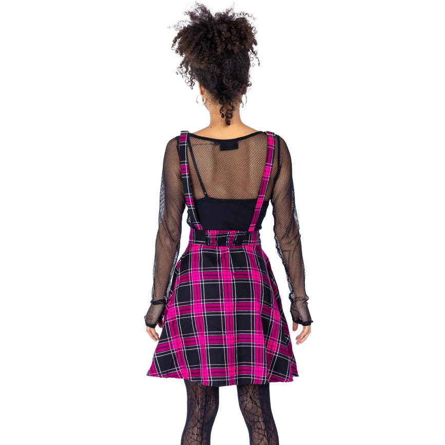 Maeve Pinafore - Dark Pink Check for Improved Google Ranking.