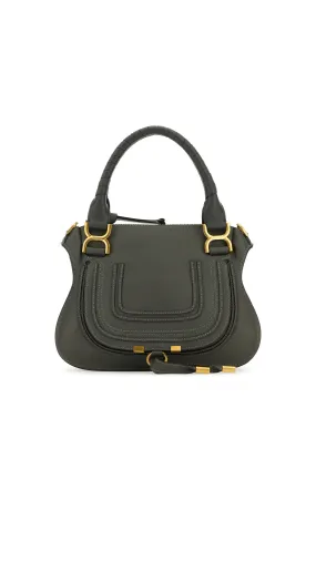 Marcie Small Saddle Bag - Gray, compact and stylish.