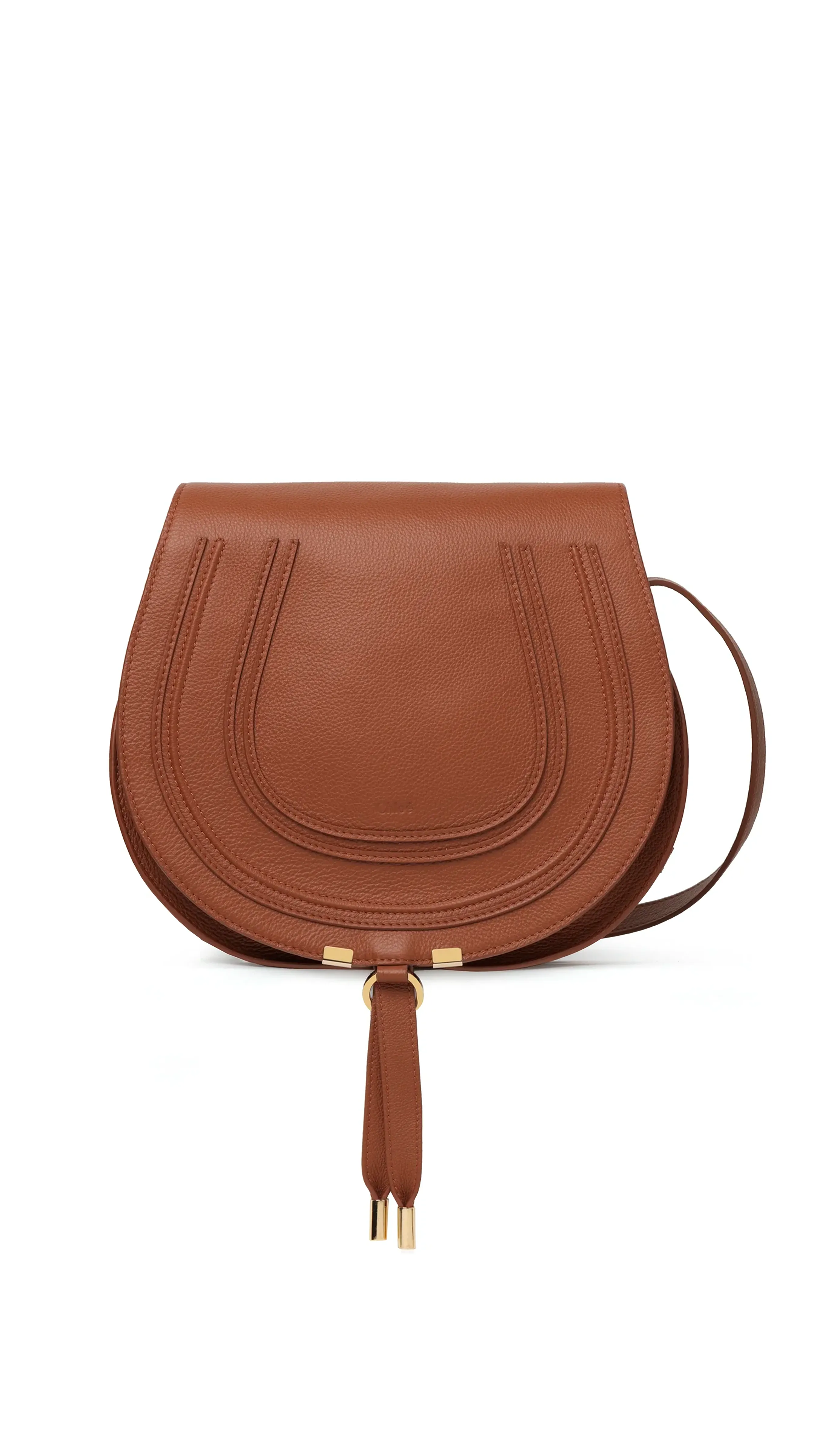 Marcie Tan Saddle Bag