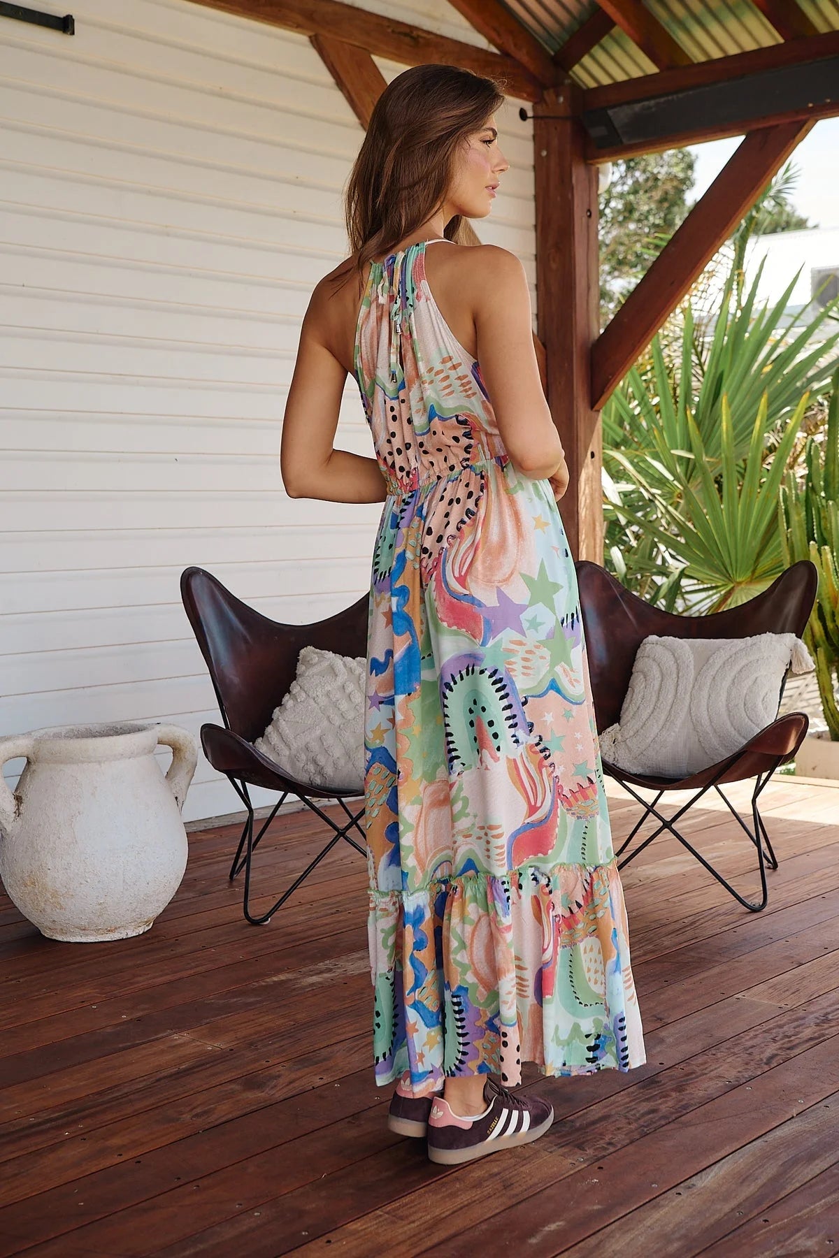 Maxi Dress - Electric Feels Collection