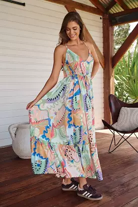 Maxi Dress - Electric Feels Collection