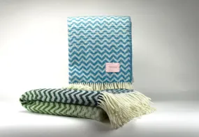 Maxi Gradient Zigzag Throws