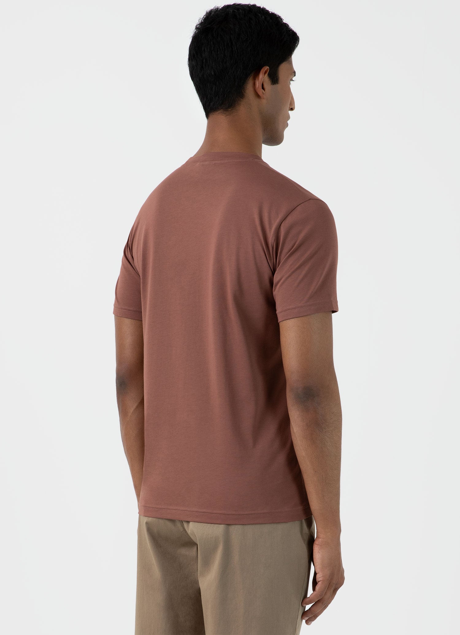 Men's Midweight Brown Riviera Tshirt