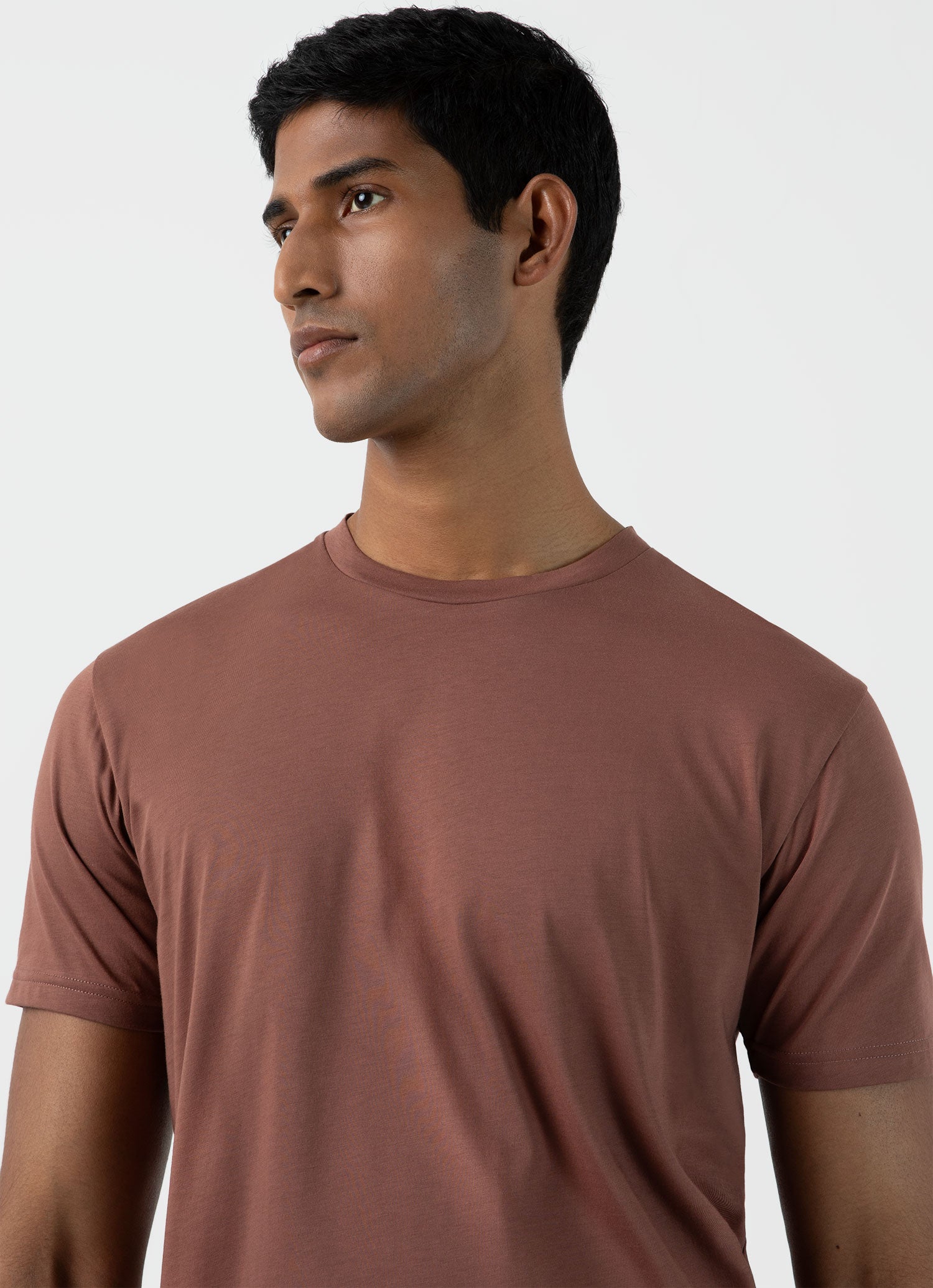 Men's Midweight Brown Riviera Tshirt