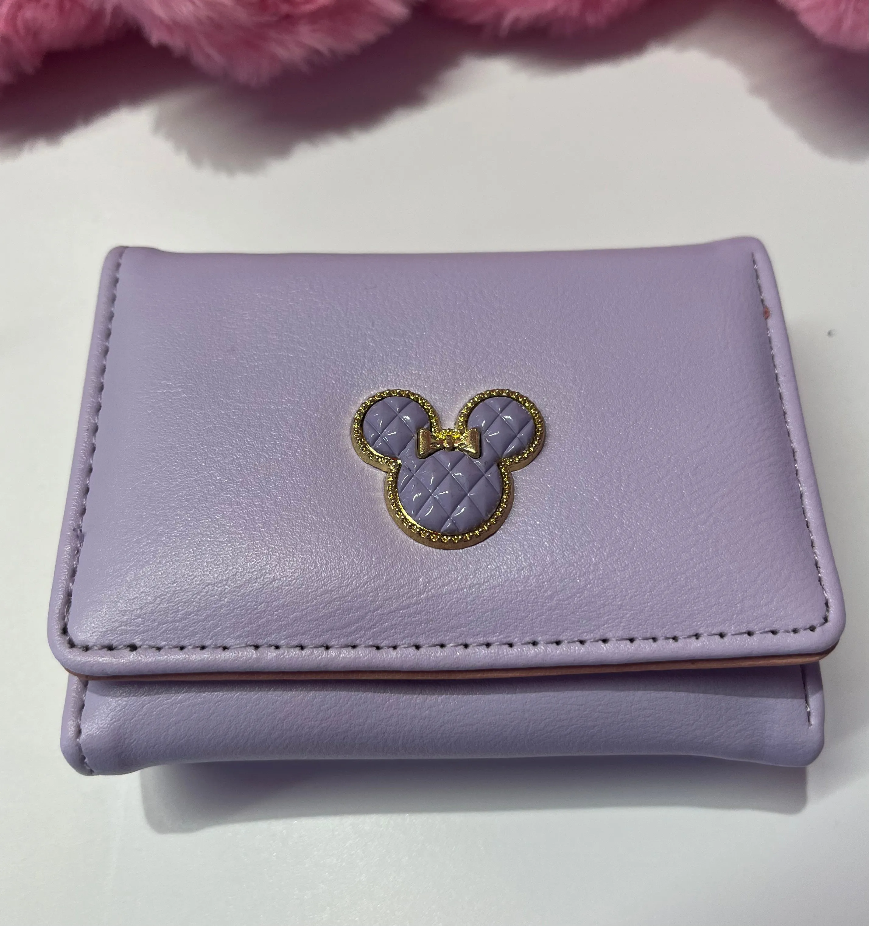 Mickey Lilac Clutch Purse.