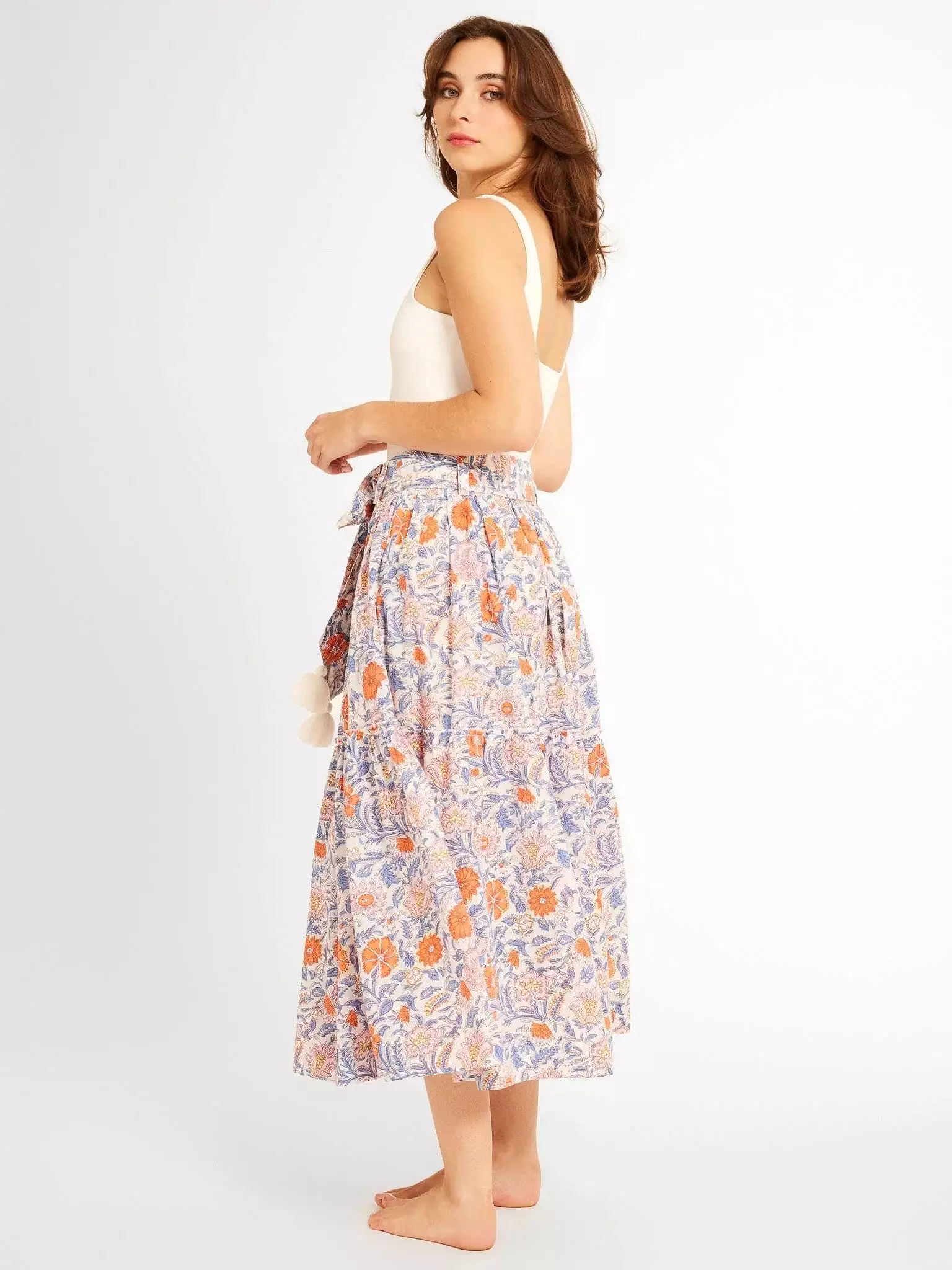 Mille Francoise Skirt Newport Floral