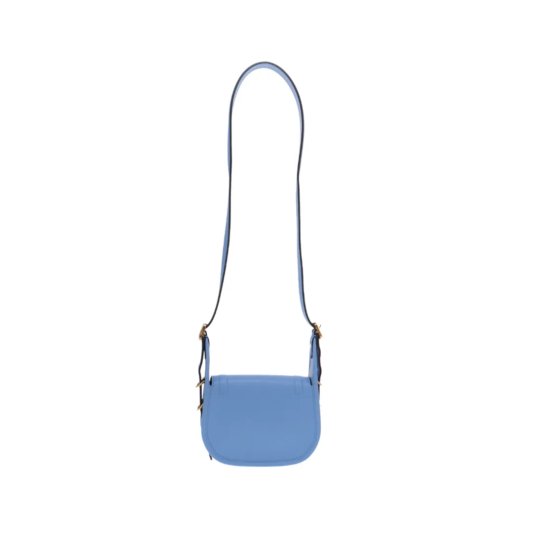 Mulberry Blue Leather Mini Sadie Satchel