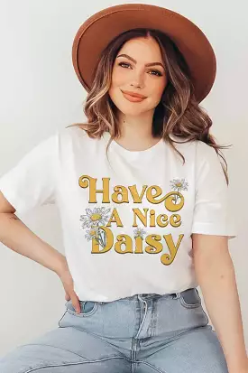 Nice Daisy Graphic Tee