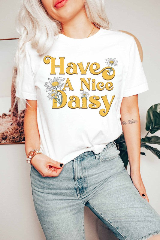 Nice Daisy Graphic Tee