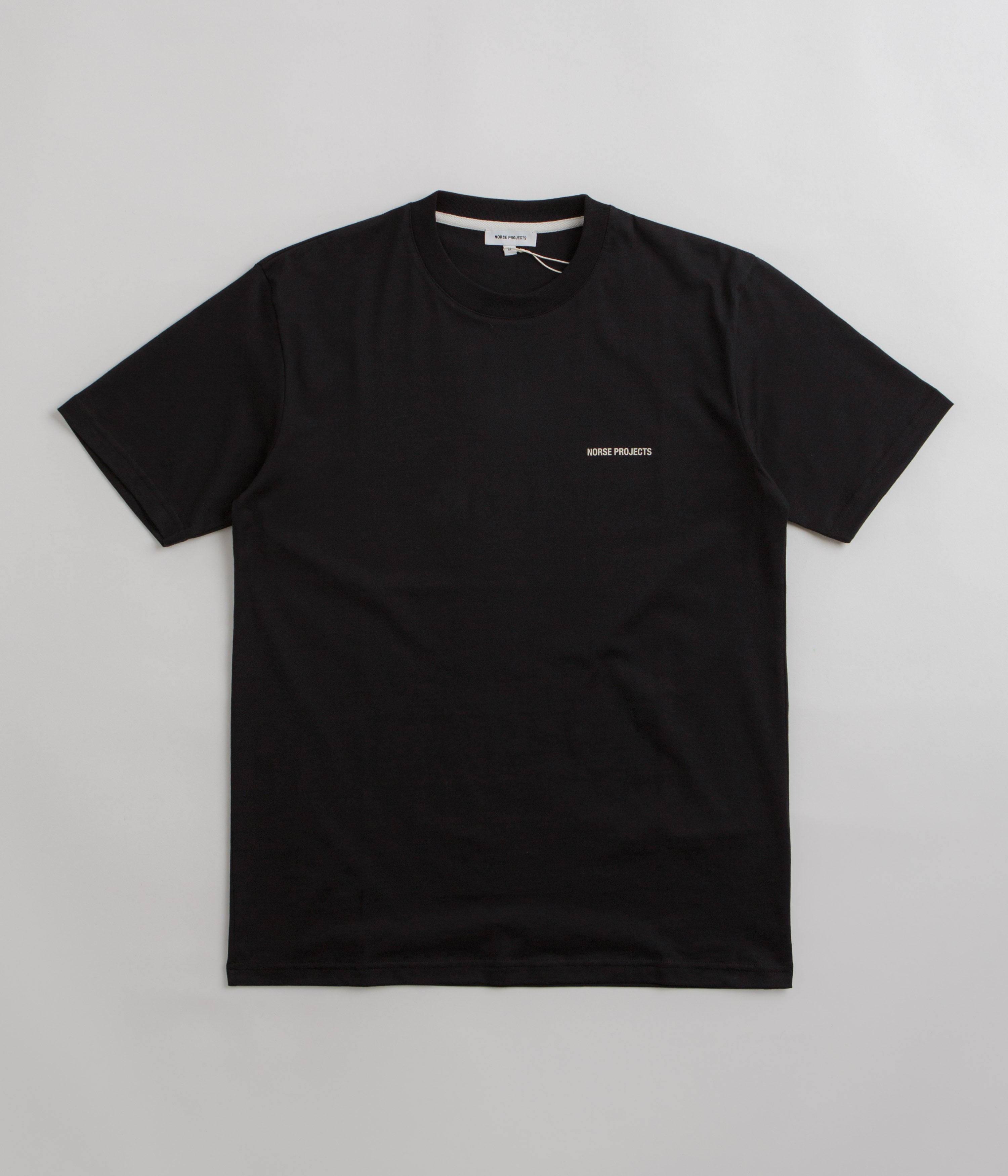 Norse Projects Johannes Standard Logo Tee - Black