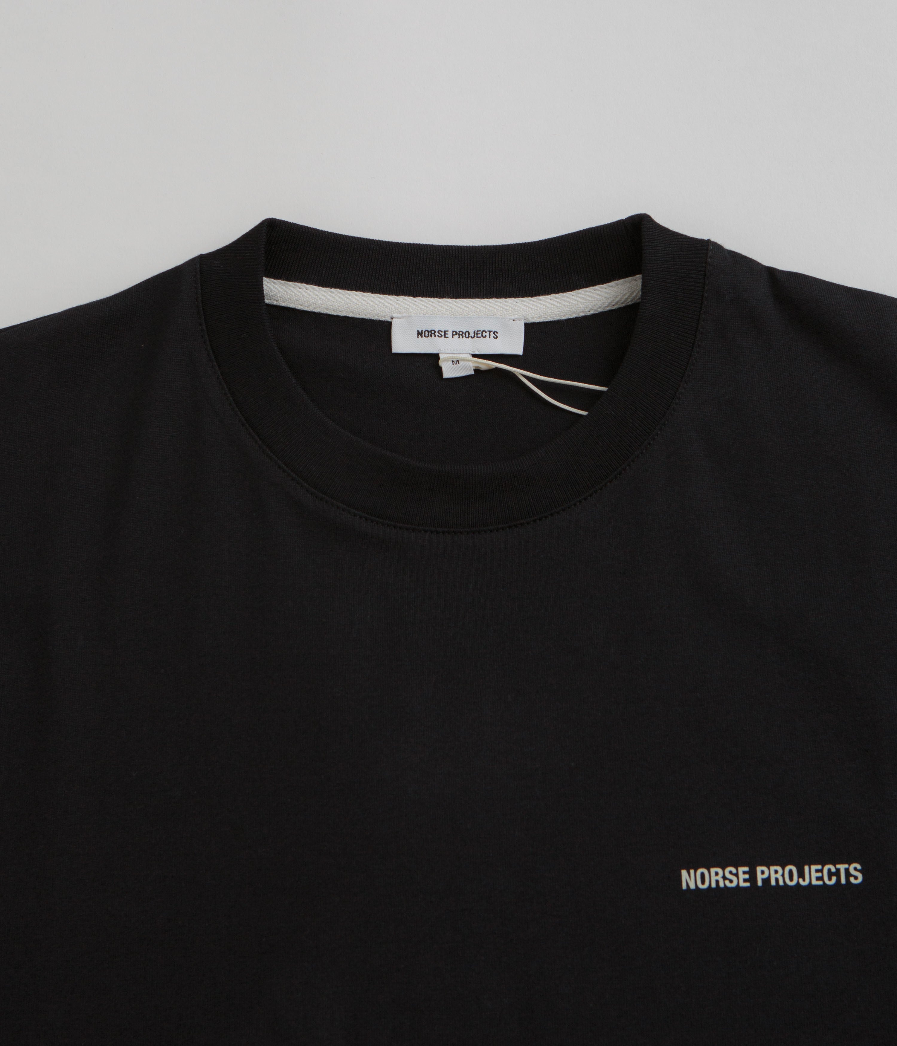 Norse Projects Johannes Standard Logo Tee - Black