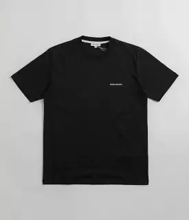 Norse Projects Johannes Standard Logo Tee - Black