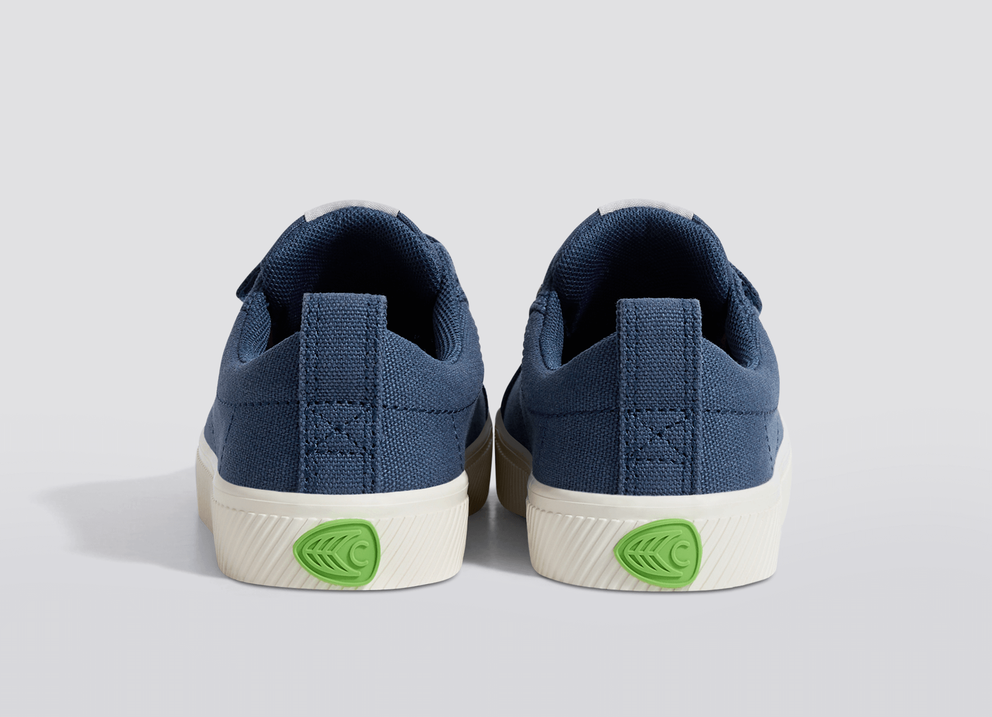 OCA Low-Top Blue Canvas Sneaker for Kids