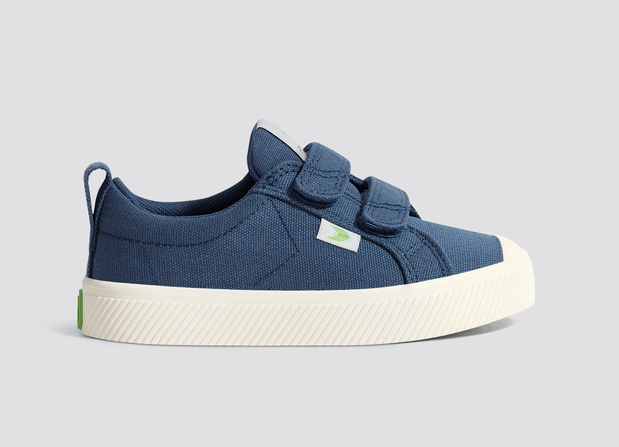 OCA Low-Top Blue Canvas Sneaker for Kids