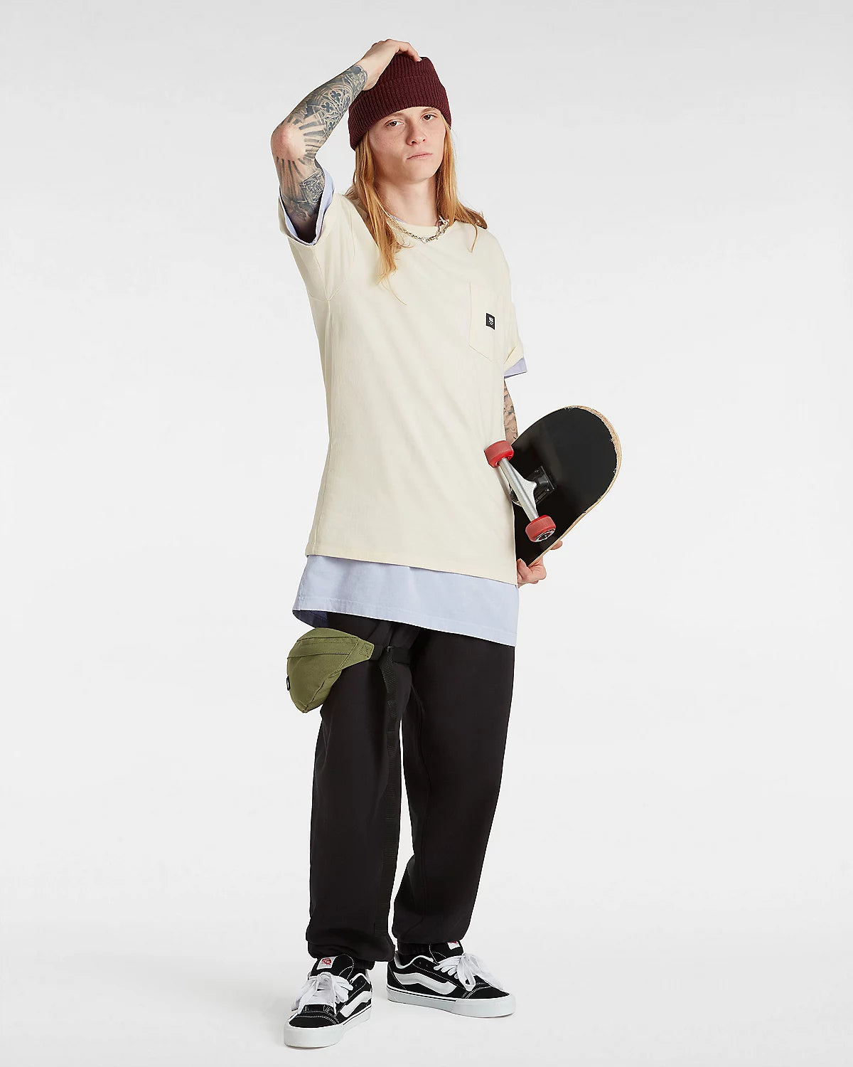 Off The Wall 2 Pocket Short Sleeve Tshirt