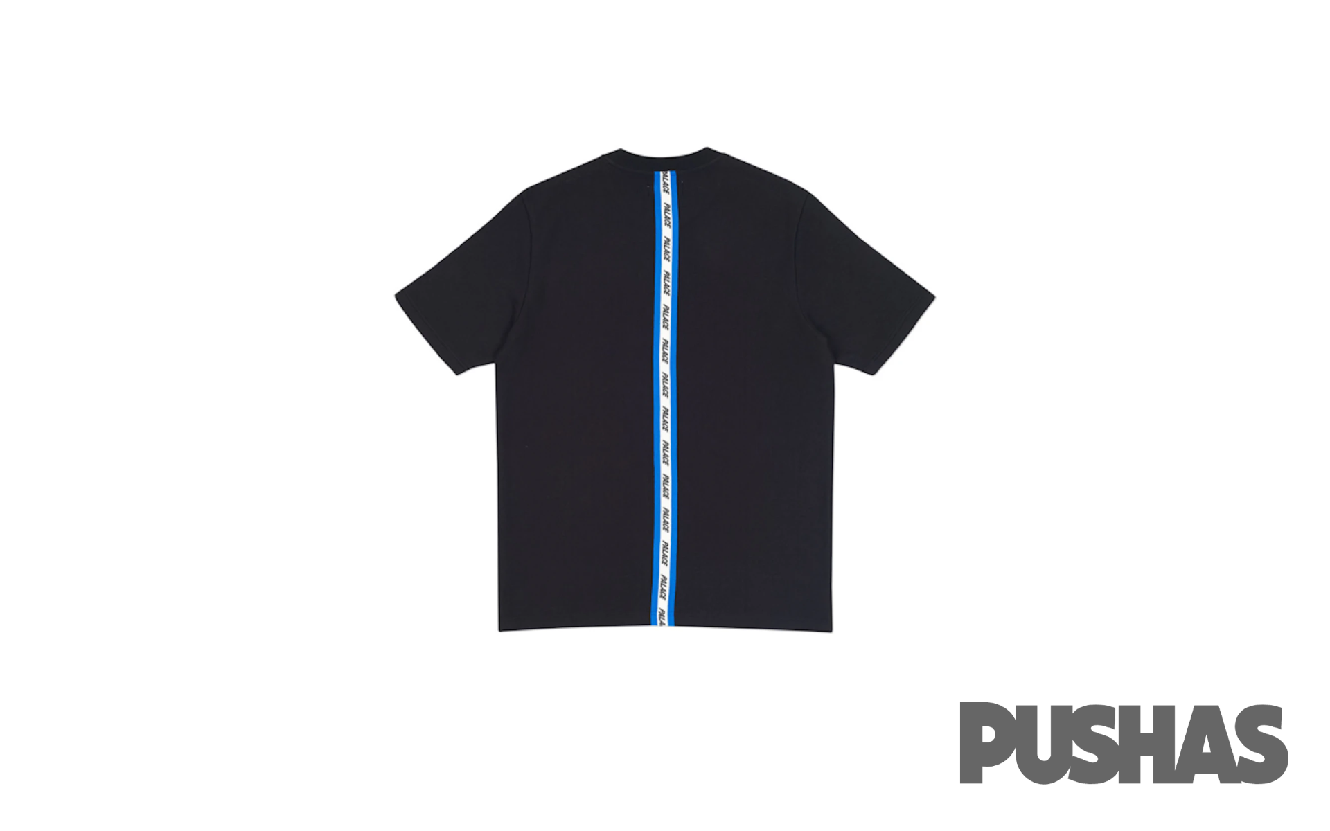 Palace Black TShirt with Vertical Weave