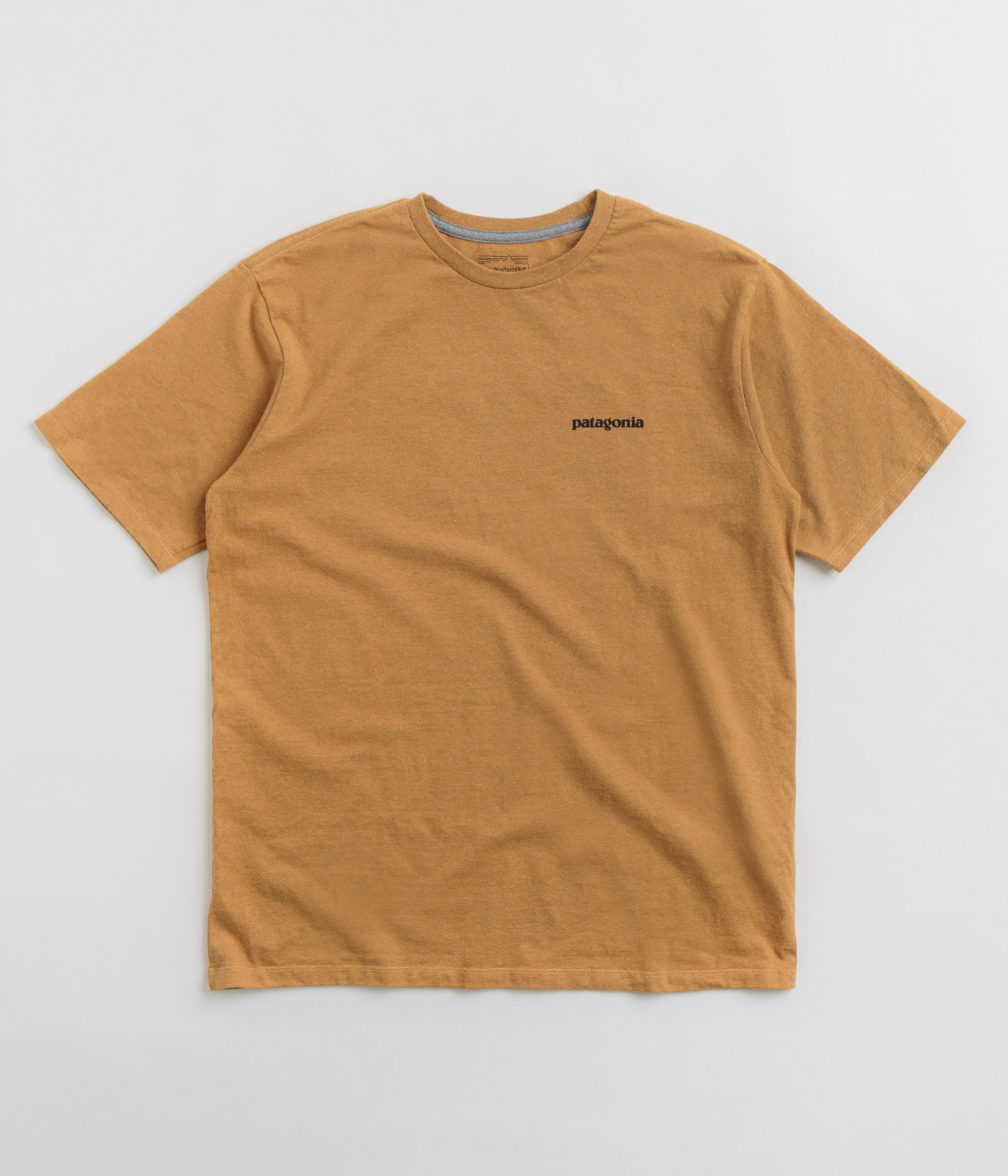 Patagonia P-6 Logo Responsibili-Tee T-Shirt - Golden Caramel P-6 Outline