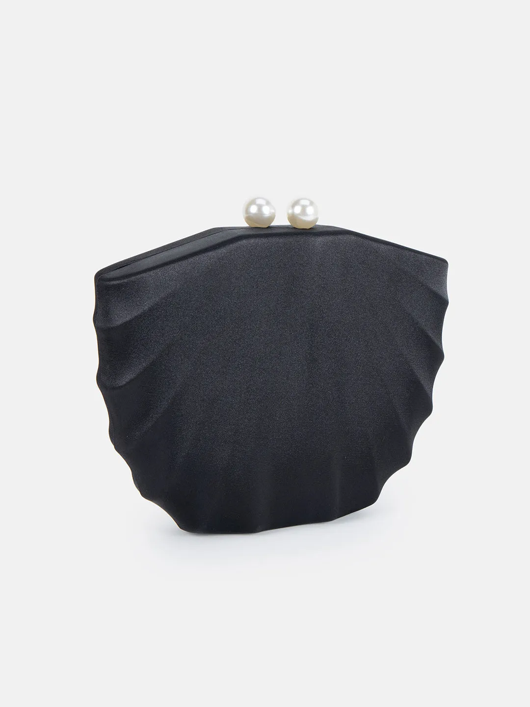 Pearl Lock Clutch Bag