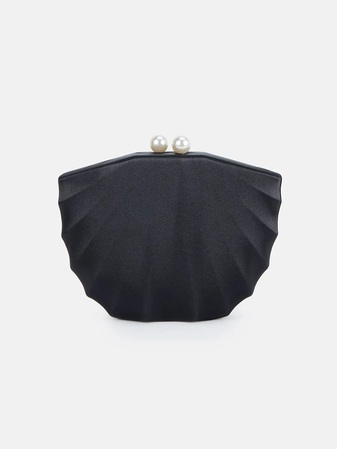 Pearl Lock Clutch Bag