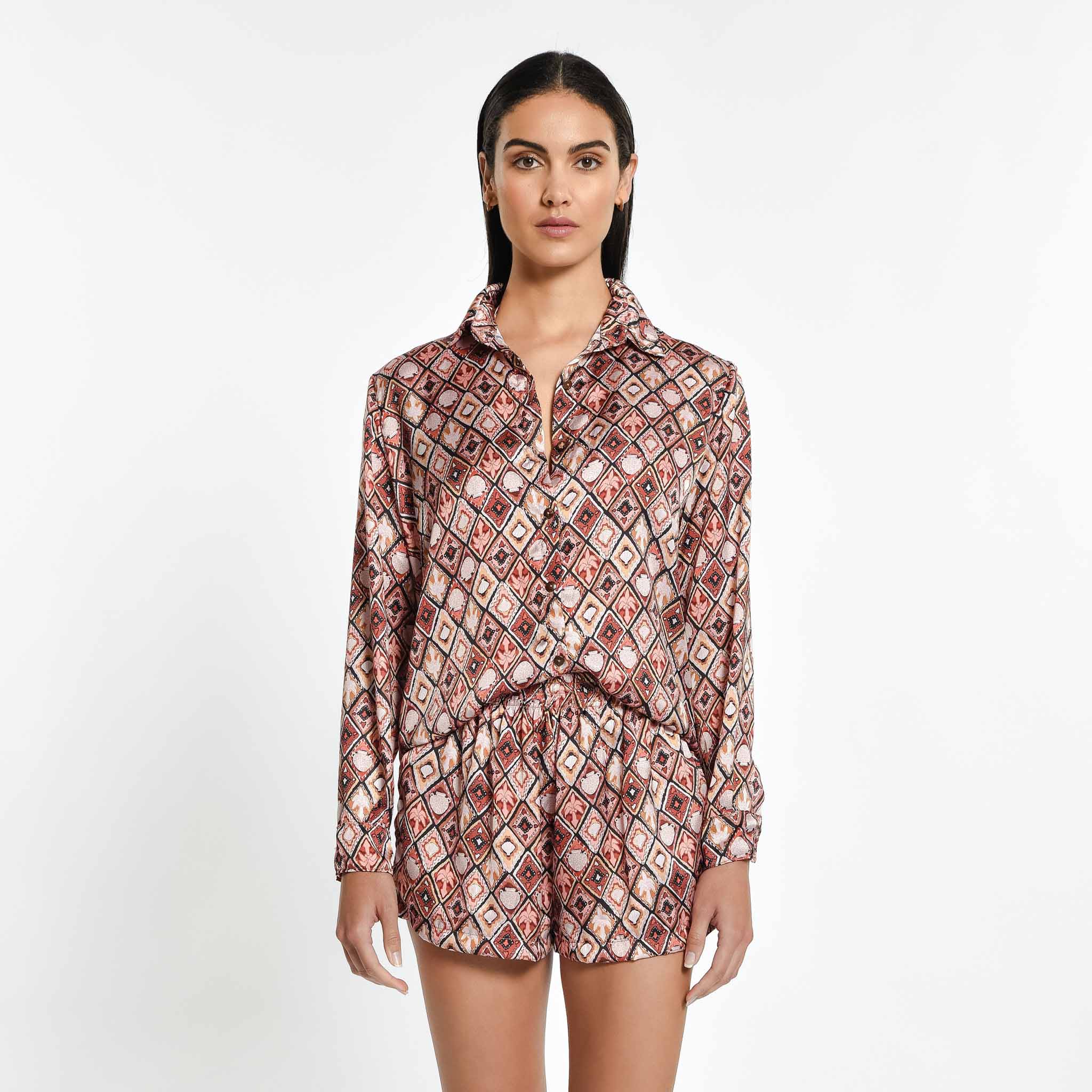 Peixoto Nicole Shirt Moroccan Desert