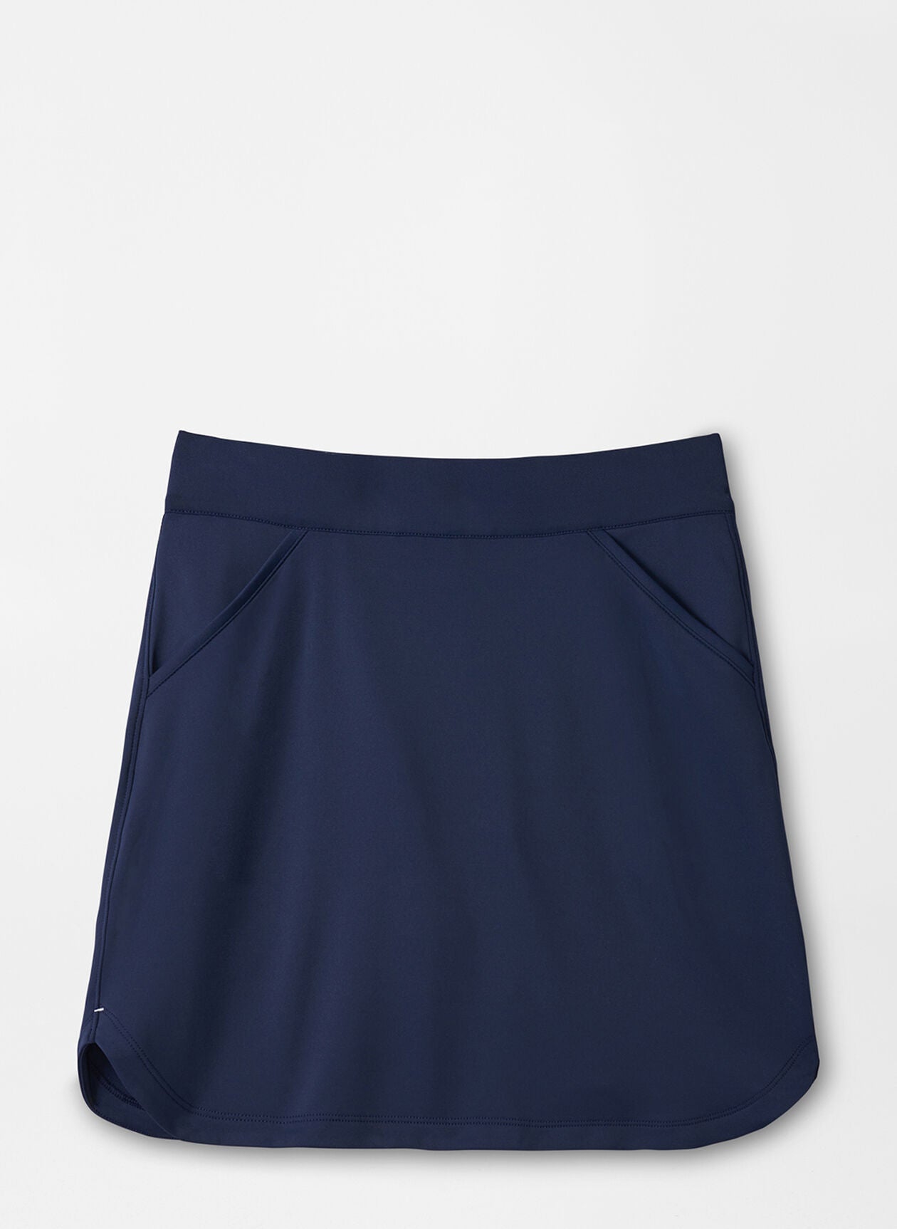 Peter Millar Alice Petal Hem Skort - Black | Women's Golf Skort