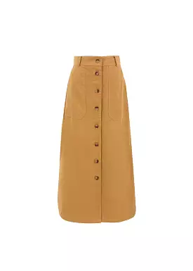 Pinar Beige Skirt