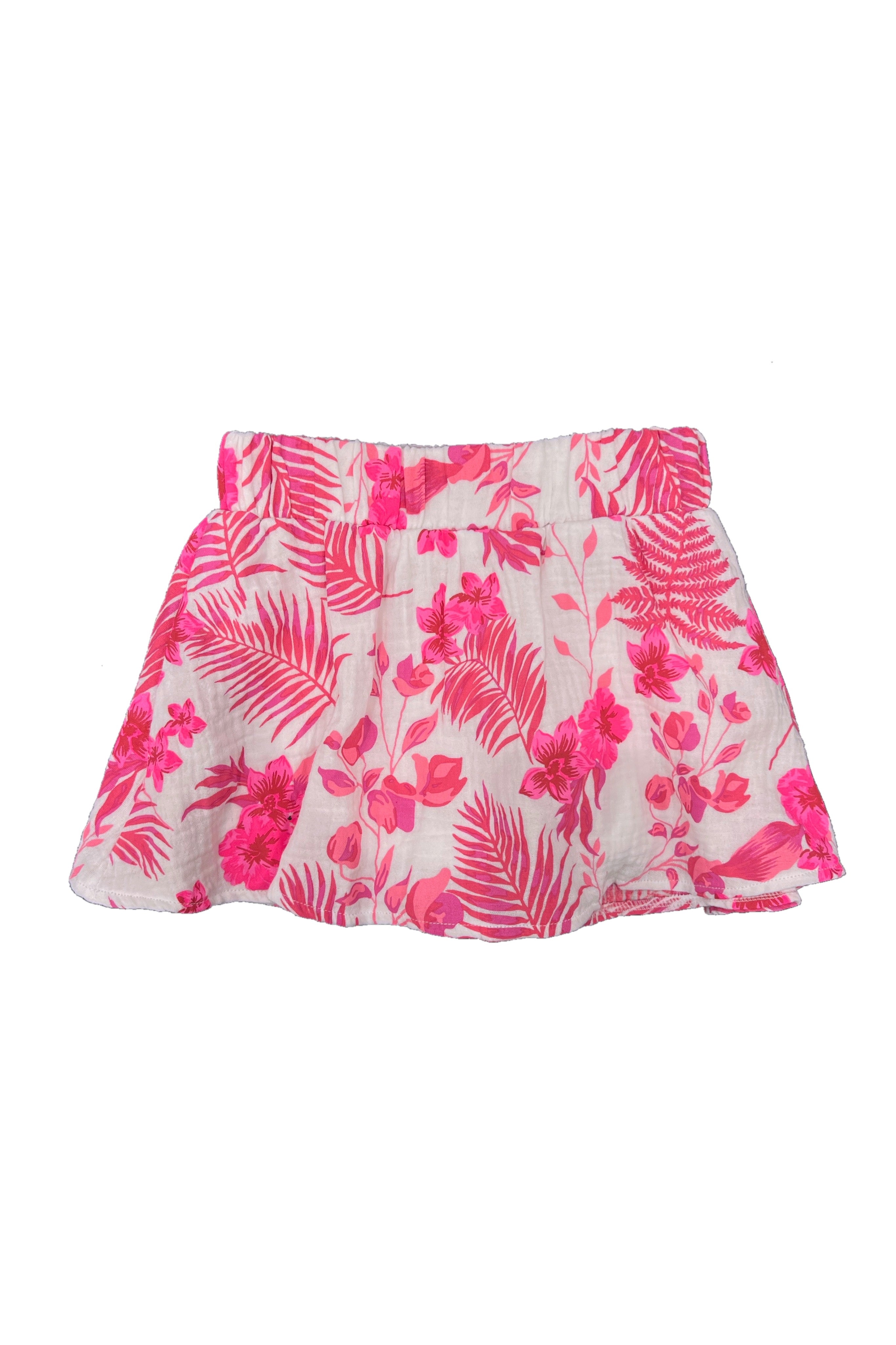 Pink Hawaiian Gauze Skort - Shop now