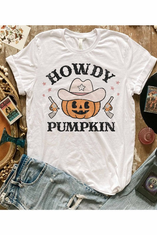 Plus Size Pumpkin Graphic Tee - Shop Now!