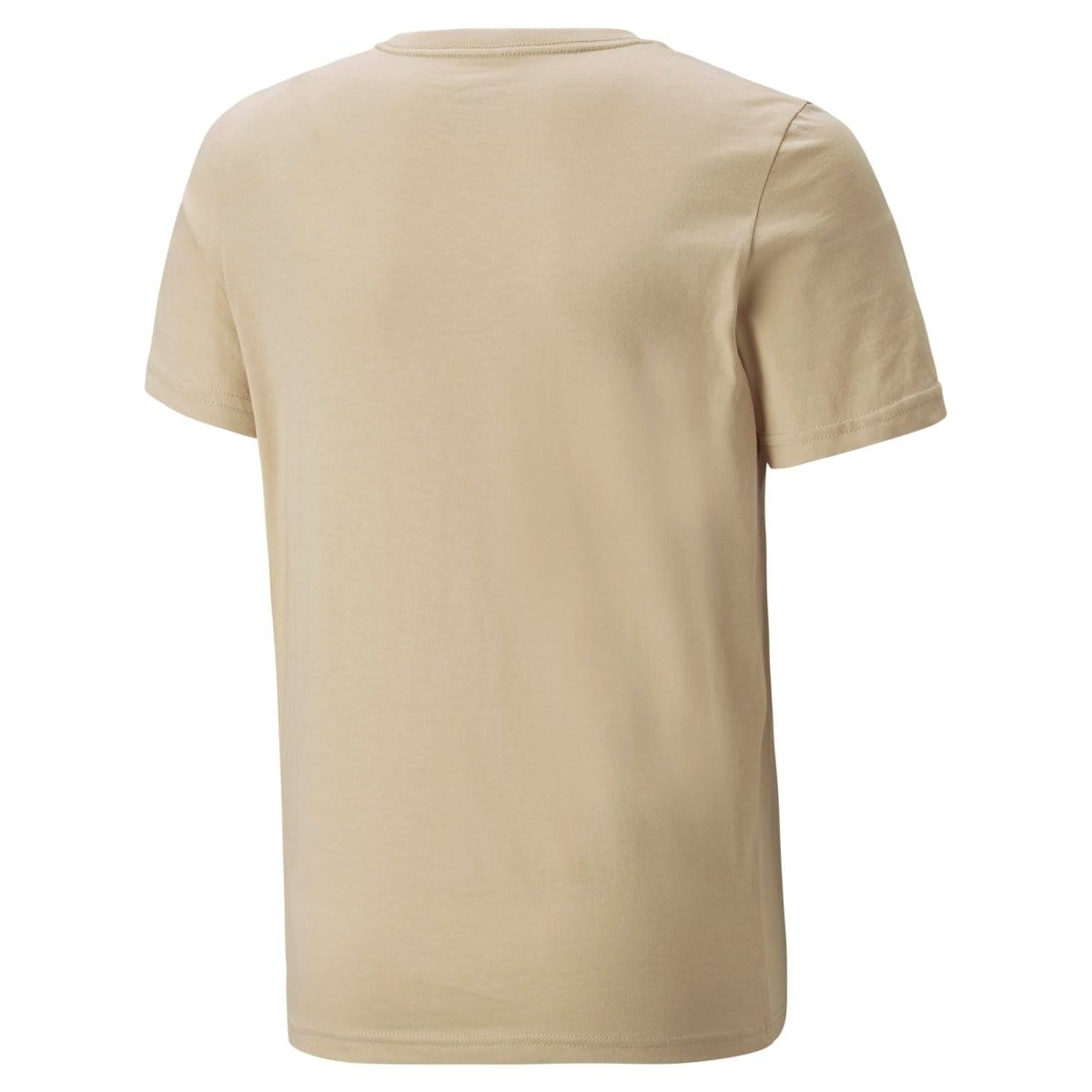 Puma Kids Two-Tone Logo Beige T-Shirt (Junior Essentials+)