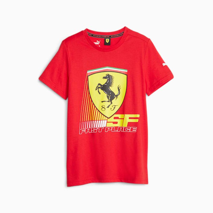 Puma Scuderia Ferrari Motorsport Red Tee (Junior)