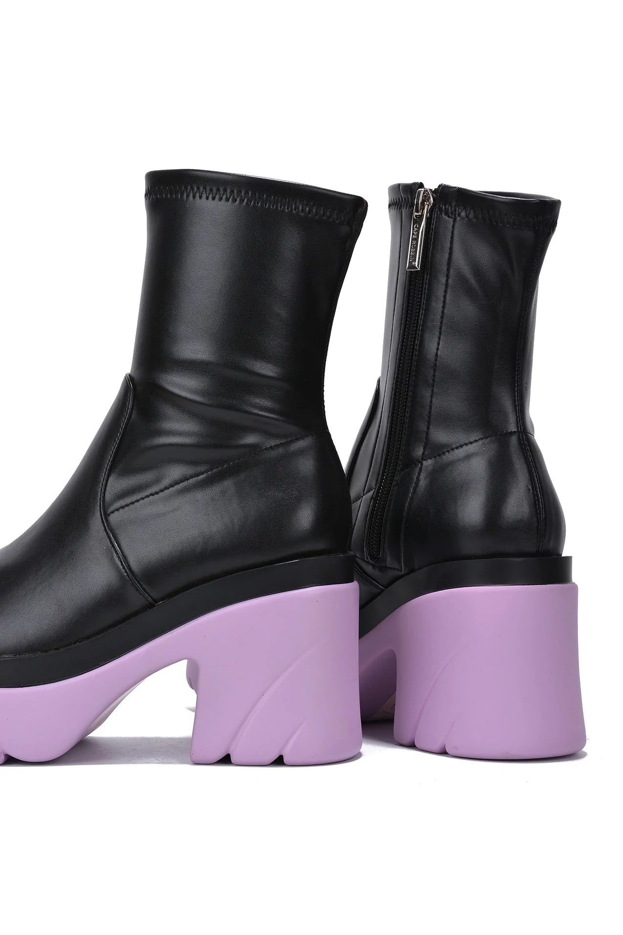 Purple Amelia Booties.