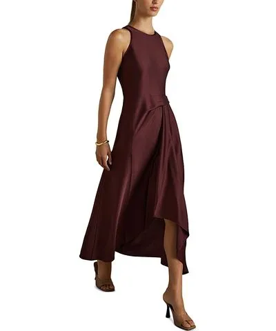 Reiss Drape Occasion Dress